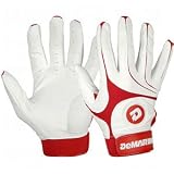 DeMarini Vexxum Youth Batting Gloves (Scarlet, Small)