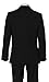 Boys Slim Fit Black Suit in Toddlers to Boys Sizing