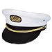 Adjustable Captain Hat - White Flagship