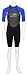 Shorty 3 mm Neopren Anzug für Damen und Herren - Größe S bis 4 XL