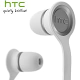 HTC RC E190 In-Ear Headset weiss 3.5mm Klinke, Stereo, Flachkabel für HTC Sensation XL, Explorer, ChaCha, Desire, Desire Z, Evo 3D, Flyer, Desire HD, HD 7, Desire S, Gratia, HD 2, HD Mini, Hero, Incredible S, Legend, Mozart, Radar, Salsa, Sensation, Smart, Tatoo, Titan, Throphy, Wildfire, Wildfire S, 7 Pro, Sensation XE, Rhyme inkl. Mobilitii Einkaufswagenchip