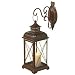 19.5 Spanish Mission Style Wall Mounted Pillar Candle Lantern by Casa Cristina