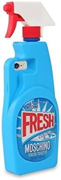 Moschino Cleaning Spray Bottle Case,3D Cartoon Moschino Color Graffiti Cleaning Spray Bottle Silicone Case for Apple IPhone 5/5S/5C/6/6S Plus 5.5" (For iPhone 6/6s)