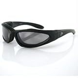Bobster Action Eyewear Low Rider II Convertible, Black Frame, 3 Lenses