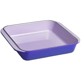 Le Creuset Blue cast iron roasting dish - Use on hob, grill - oven