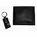 Men's Kenneth Cole Reaction Passcase Wallet & Key Chain Set Black