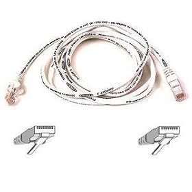 Belkin A3L850-50-WHT-S 50-Feet FastCAT 5E RJ45 Snagless Molded Patch Cable (White) by Belkin