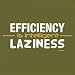 Efficiency Laziness T-shirt