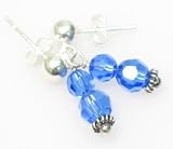 March Birthstone Earring