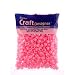 Pony Beads, Pink Pearl, 6 X 9mm, 480pc Pkg