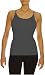 Beyond Yoga Supplex Straight Back Camisole (Graphite Gray, Small)