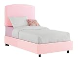 Lauren &acute; S Twin Kids Bed By Skyline Furniture In Soft Pink Cotton - cod. B002L15NHQ