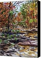 Sope Creek One Canvas Print / Canvas Art - Artist Donald Maier