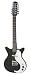 Danelectro 12 String (Double Cutaway) Electric Guitar, Black
