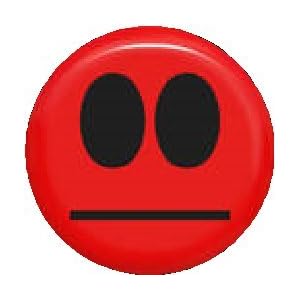 Angry Red Smiley