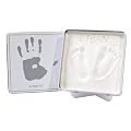 Baby Art 34120055 - Magic Box f�r Hand-/ Fu�abdruck in der Metall-Geschenkebox, White