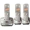 Panasonic KX-TG4023N DECT 6.0 PLUS Expandable Digital Cordless Answering System with 3 Handsets