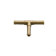 3-Stk. T-St�ck Messing 6-6-6