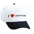 I Love ladyfish White Cap