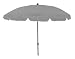 Papilion 461600 Terrassen Schirm 240 cm, 10-teilig, grau, Polyester