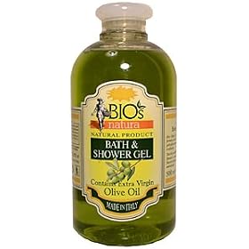 Rudy Profumi Bios Natura Extra Virgin Olive Oil Bath & Shower Gel 16.91 Fl.Oz. From Italy