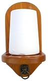 Wall Mount Pool Table Cone Chalk Holder Oak With Chalk