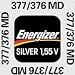 One (1) X Energizer 377 SR626SW SB-AW Silver Oxide Watch Battery 1.55v Blister Packed