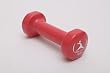 Vinyl Dumbbell 3 LB, Red