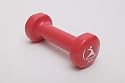 Vinyl Dumbbell 3 LB, Red, Single