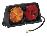 Fulton Dual AG Light with Amber/Amber Red/Blank with Brake Light Function, Includes Left Hand Pigtail