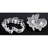 Fat Daddio's AC-06 Floral Applique Acrylic Impression Cutter
