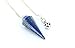 Lapis pendulum with Om Pendants