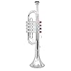 Bontempi Toy Trumpet Horn for Kids