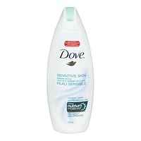 Dove Sensitive Skin Uncented Beauty Body Wash 12 oz