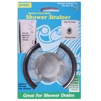 Whedon #DP80C Stainless Steel Shower Mesh Strainer