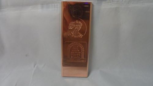 One TROY Pound Walking Liberty .999 Copper Bullion Art Bar