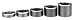 Magnate M1177 Spacers - 3/4 Height; 1-3/4 Outside Diameter; 1-1/4 Inside Diameter