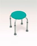 Bath Stool - Round Teal