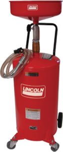Lincoln Pressurized Used Fluid Receiver - Model# 3601
