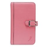 Pink Leather Pocket size Cover - P INK
