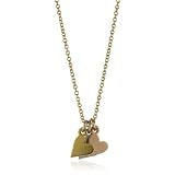 Dogeared Bridal Heart Charm Necklace, 16