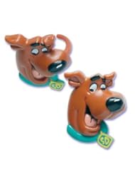 Scooby Doo Plastic Cupcake Rings - 12 ct