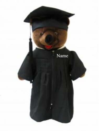 31ce1oktGwL Stuffed 20 teddy bear in personalized custom embroidered Graduation cap & gown