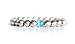 Mens Bracelet Brushed Steel: Beaded Bracelets Blue Aqua Water Drop for Charity