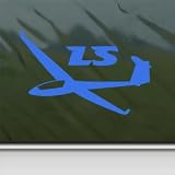 Rolladen Schneider LS 6 Blue Decal Truck Window Blue Sticker