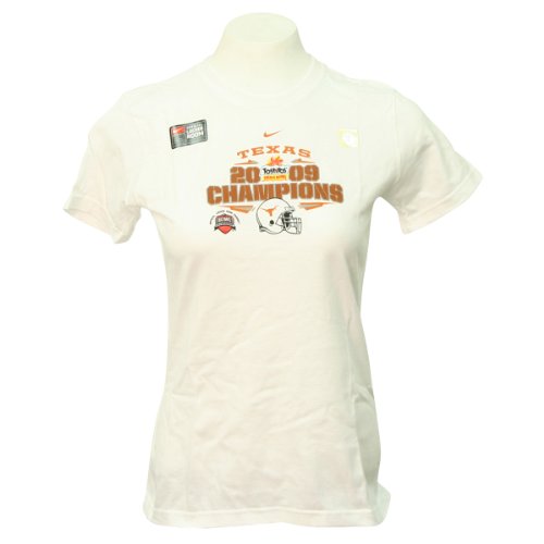 Texas Longhorns 2009 Fiesta Bowl Champs Womens Locker Room Tee- Small
