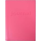 Cavallini Fuschia Pink Leather Bound Journal