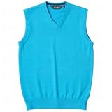 AUR Mens Classic V-Neck Knit Vests