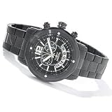 Invicta II Men's Off Shore Swiss Chronograph, Black IP Stainless Steel Watch 0153