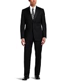 Joseph Abboud Mens Super 120s Two Button Side Vent Single Pleat Pant Tuxedo With Grosgrain Notch Lapel